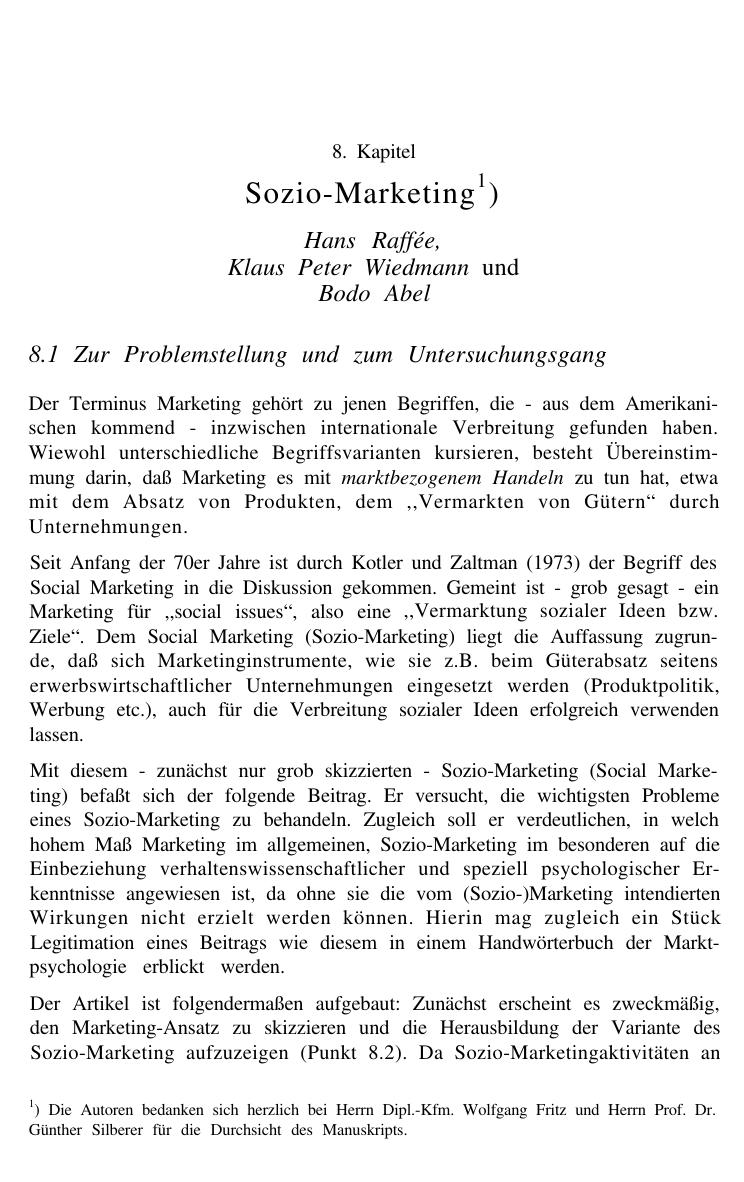 Enzyklopädie der Psychologie. Themenbereich D: Praxisgebiete. Serie III: Wirtschafts-, Organisations- und Arbeitspsychologie. Band 5: Methoden und Anwendungen in der Marktpsychologie