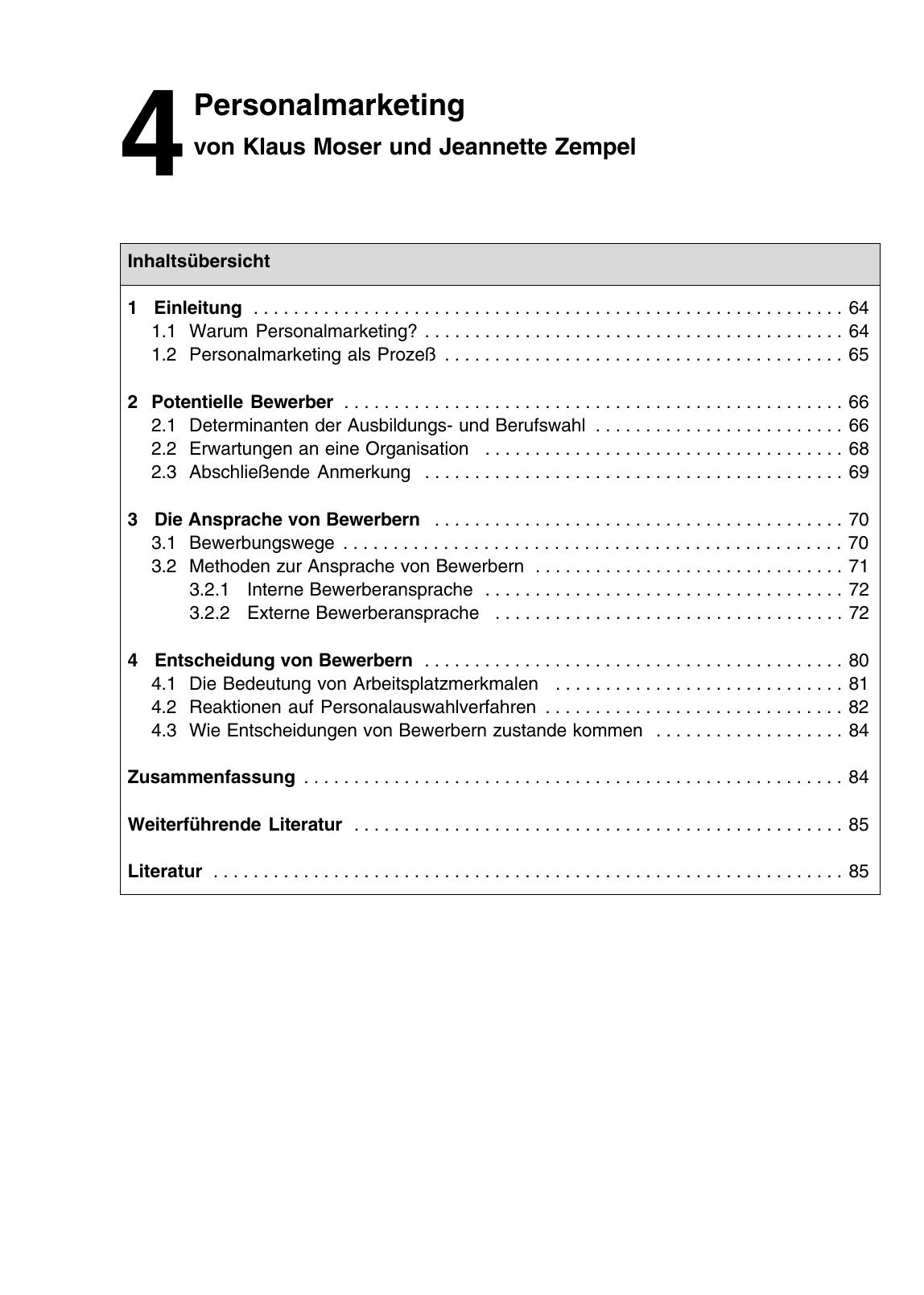 H. Schuler (Hrsg.): Lehrbuch der Personalpsychologie
