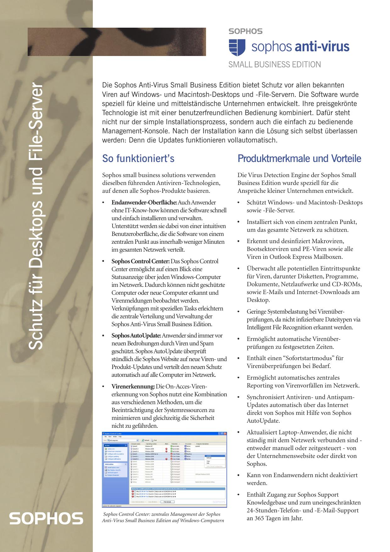 Sophos SAV SBE Factsheet