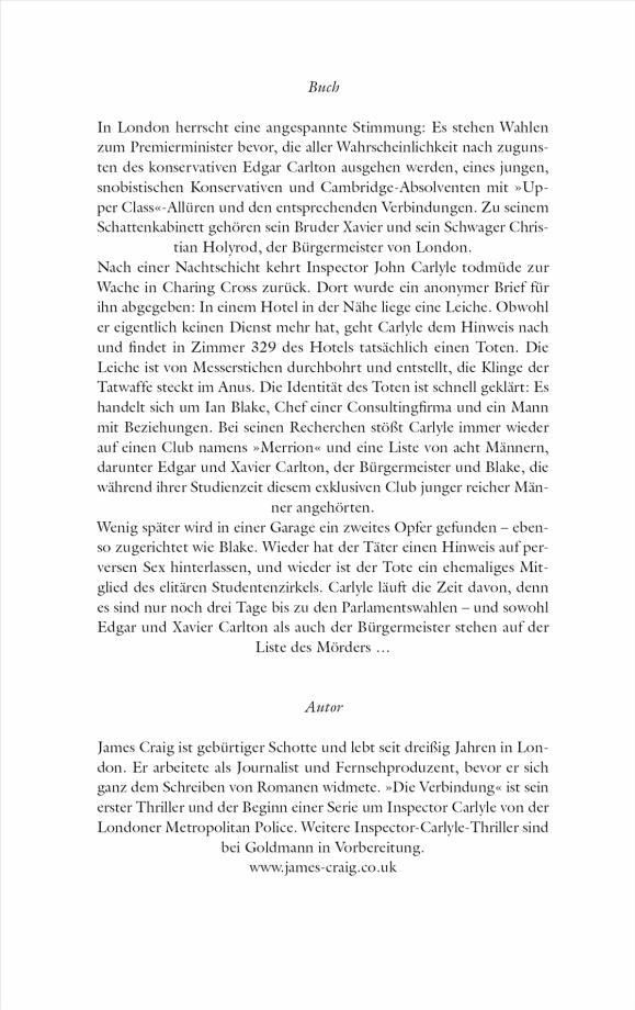 Die Verbindung: Thriller (German Edition)