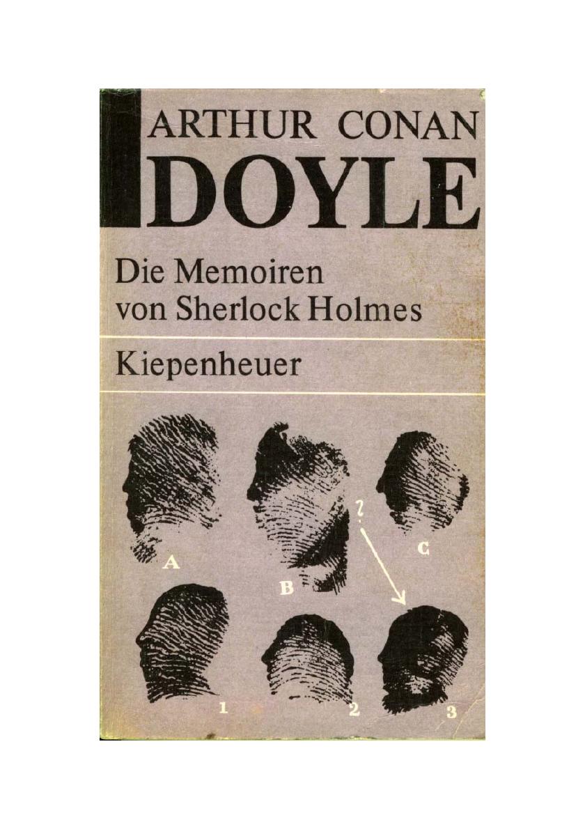 Die Memoiren des Sherlock Holmes Bd. 2