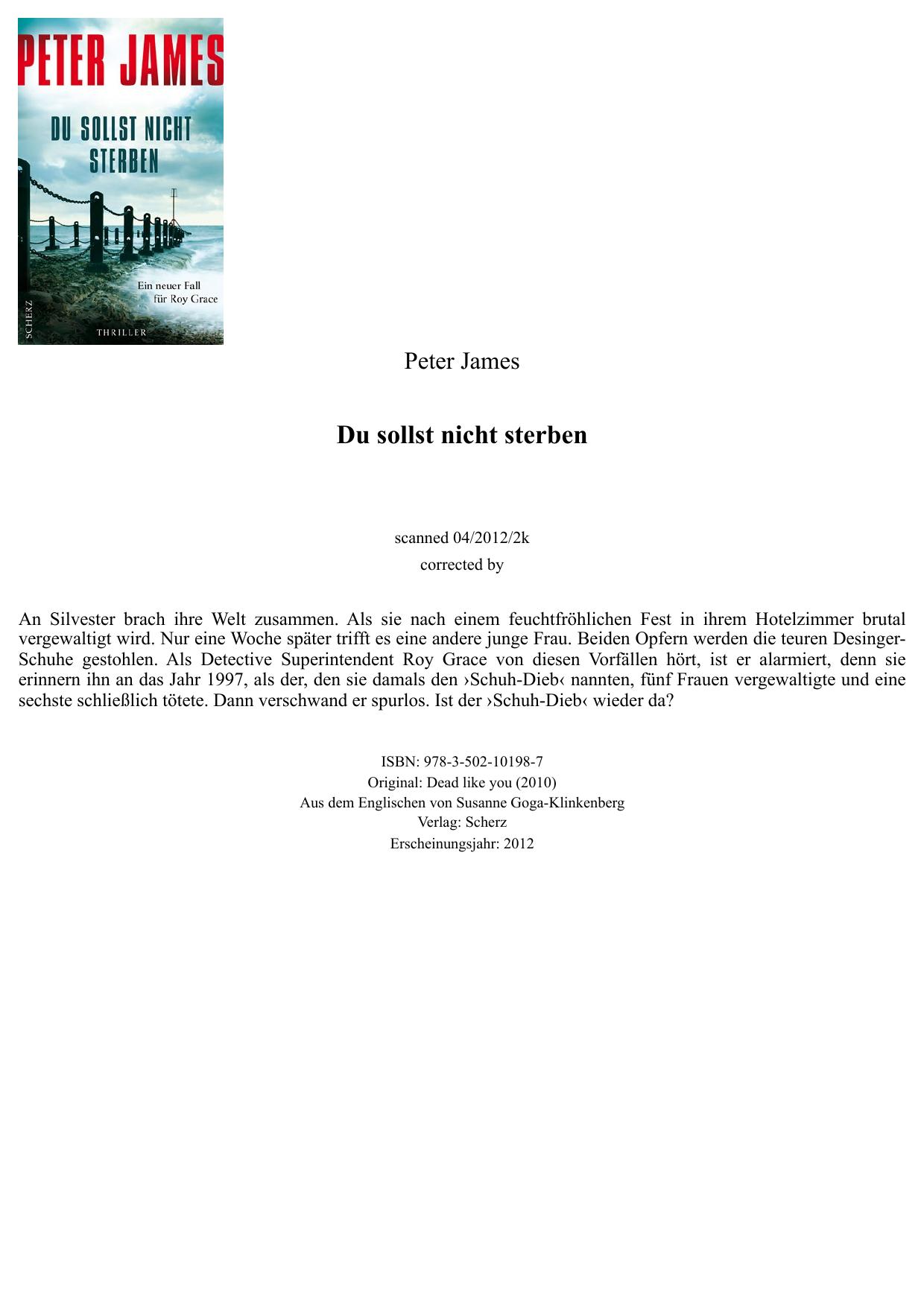Du sollst nicht sterben
