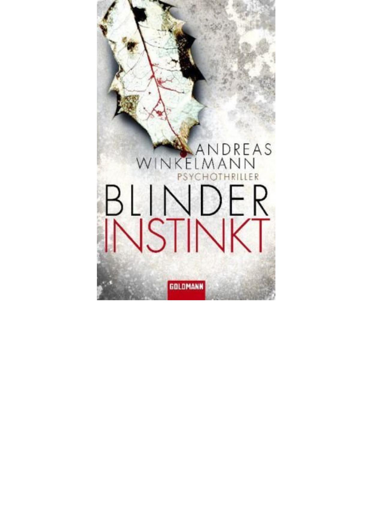 Blinder Instinkt - Psychothriller