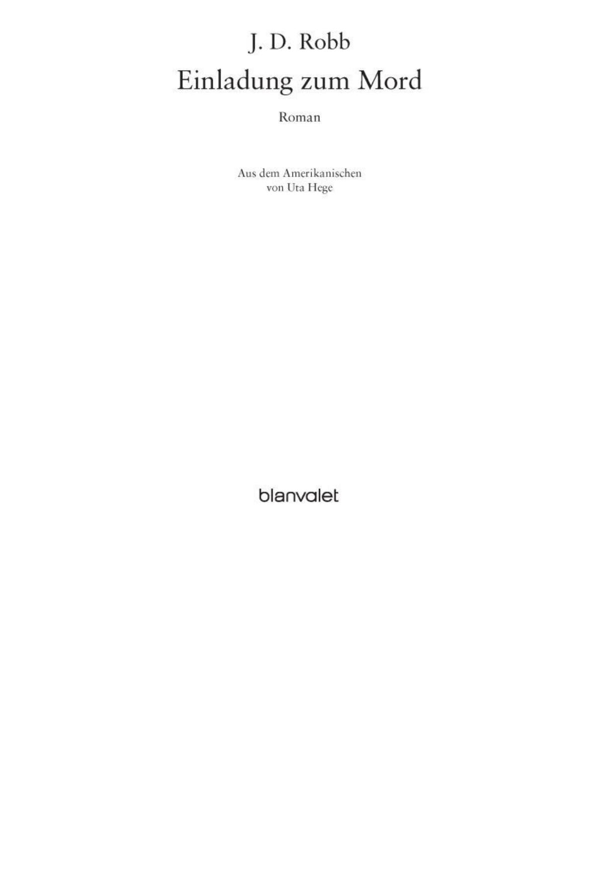 Einladung zum Mord - Reunion in Death (Death 14)