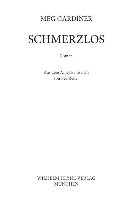 Schmerzlos: Thriller (German Edition)