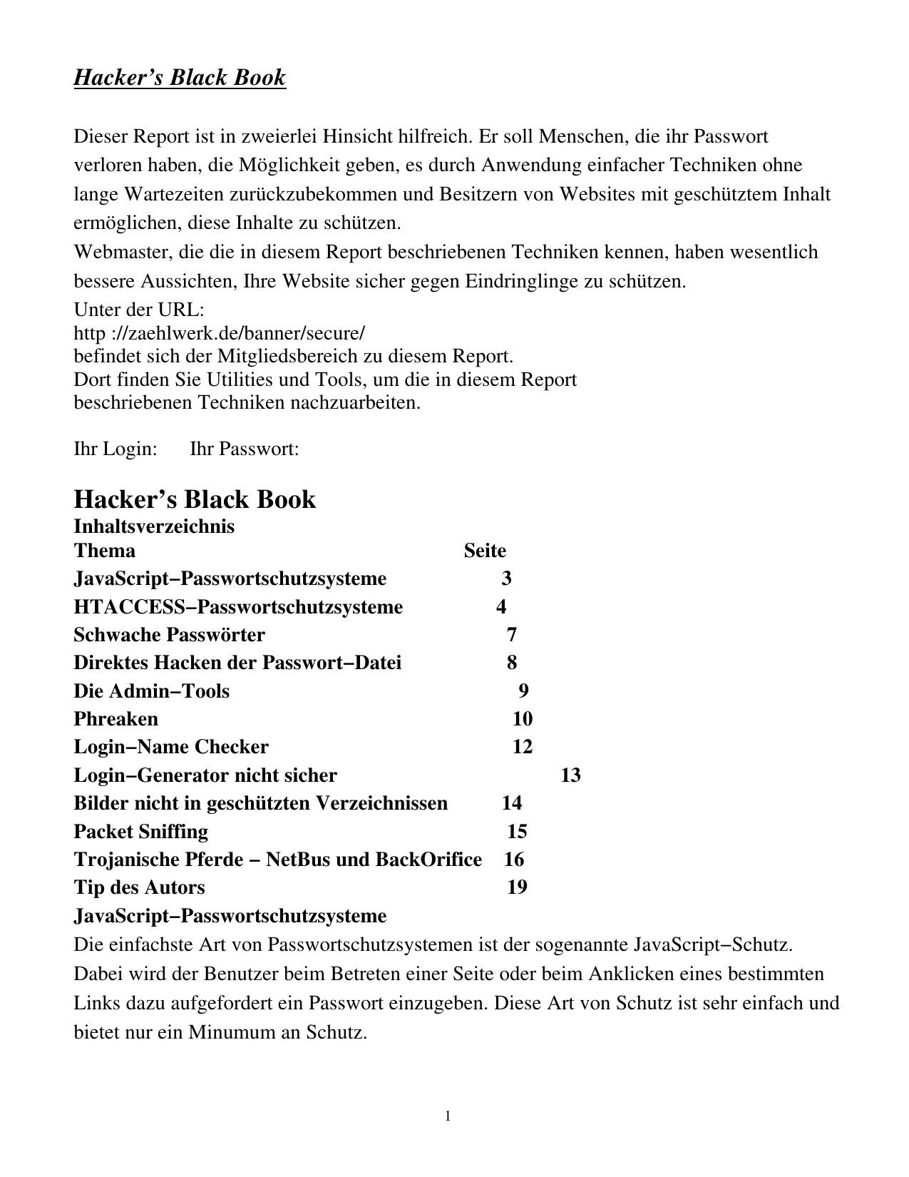 Hackers Black Book 1 1