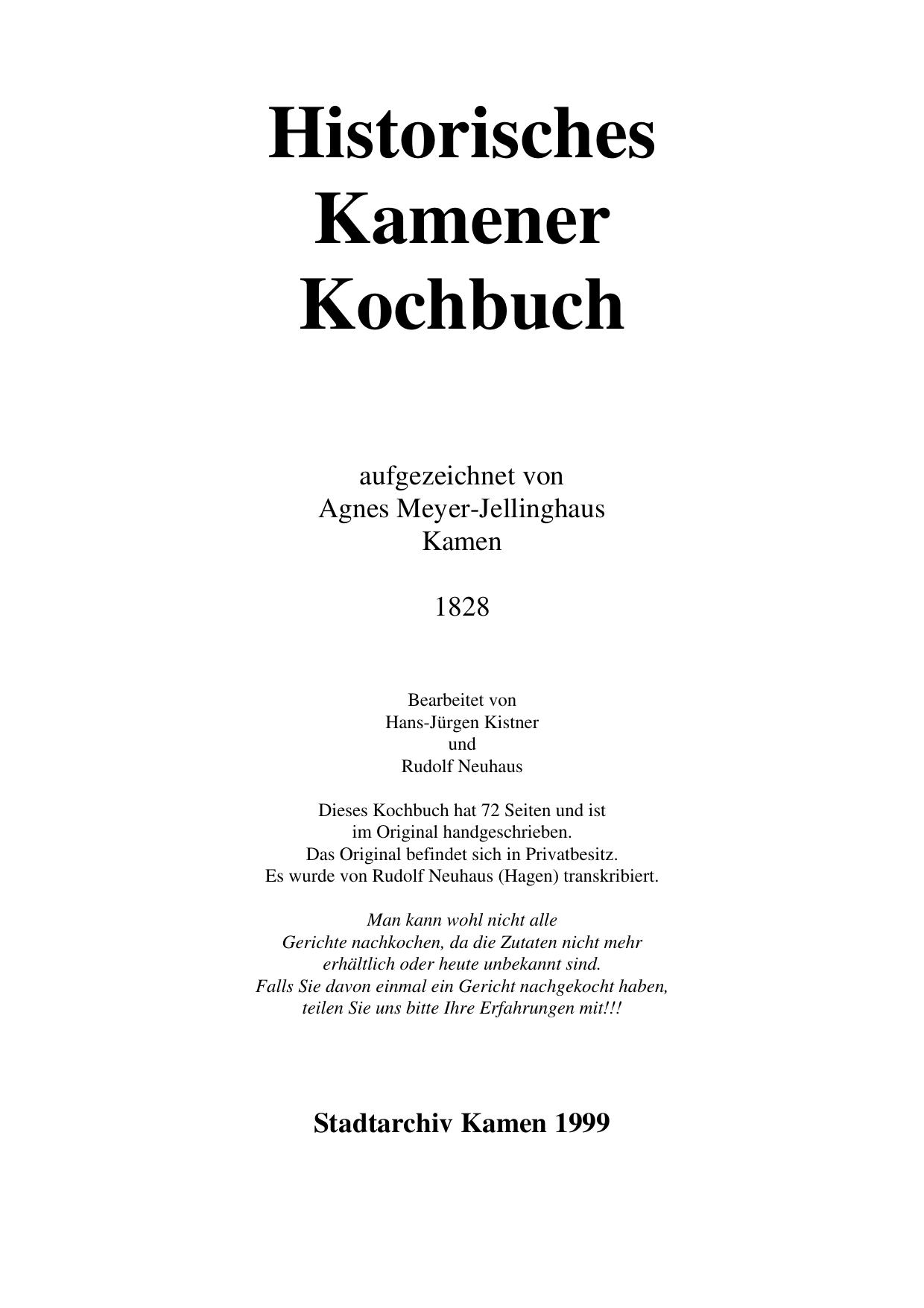 Historisches