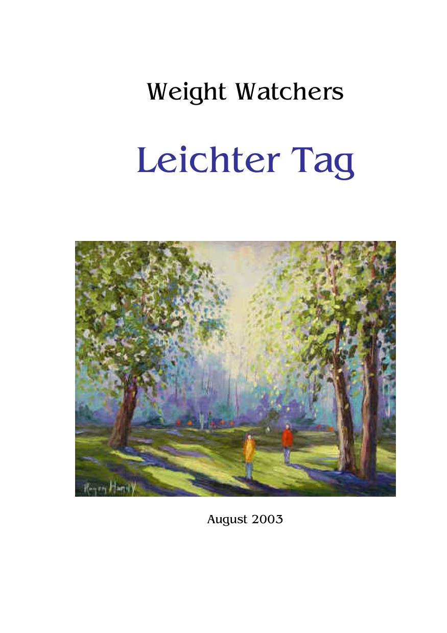 Microsoft Word - weight watchers Leichter Tag Rezepte.rtf