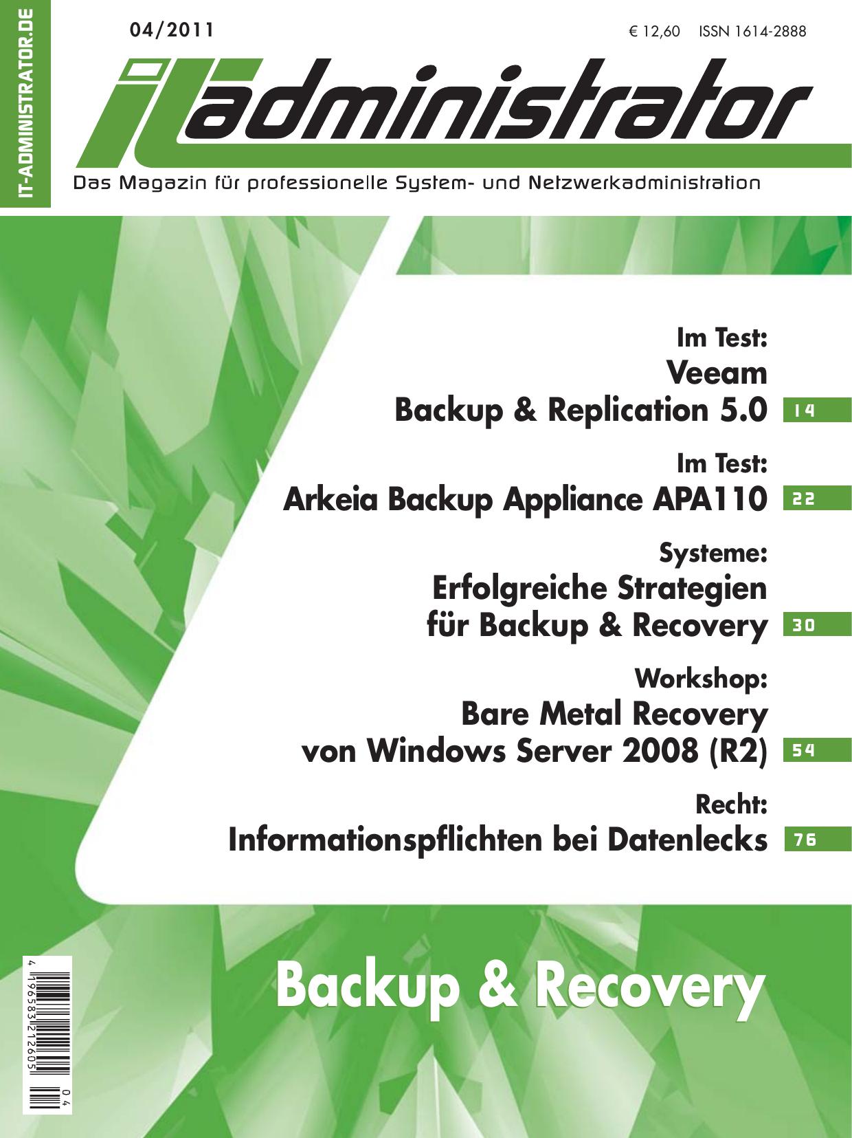 IT-Administrator April 2011