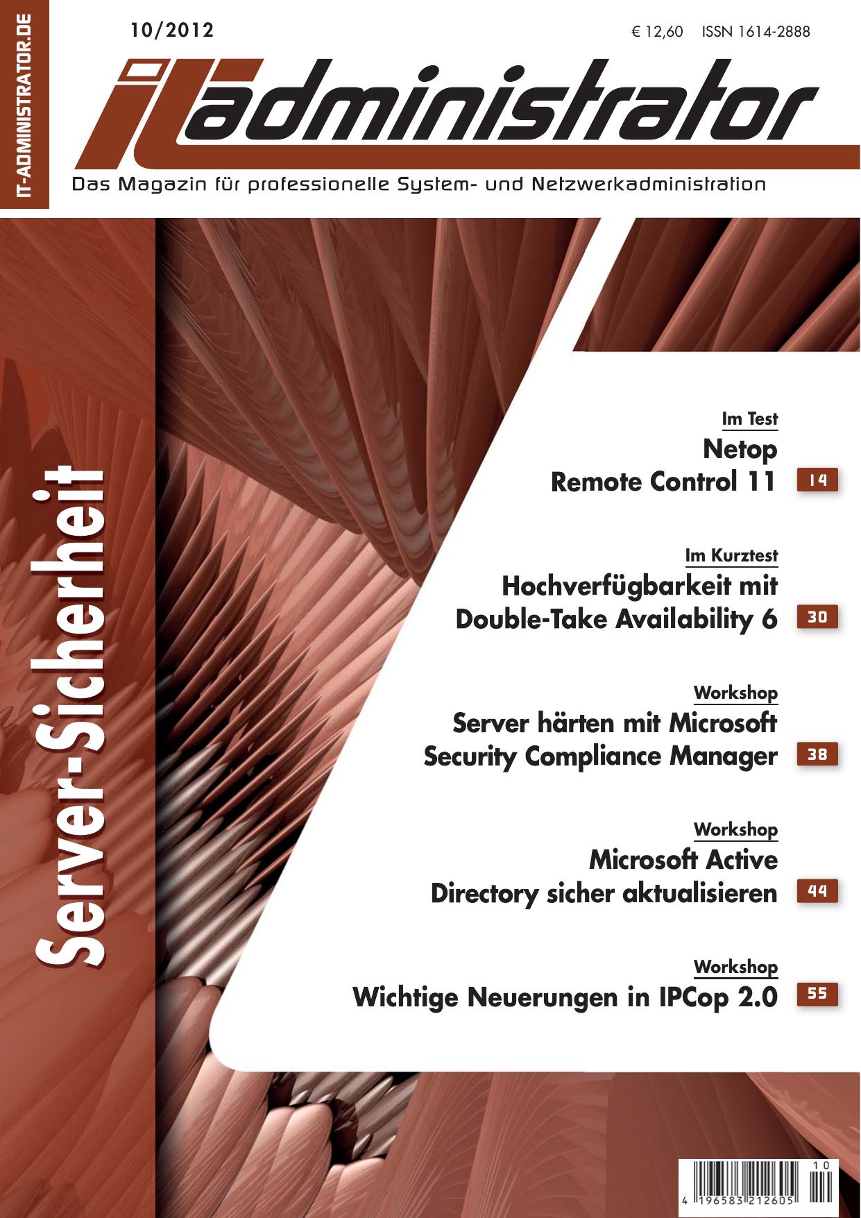 IT-Administrator Oktober 2012