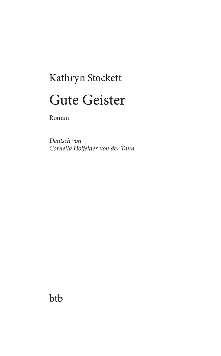 Gute Geister - Stockett, K: Gute Geister - The Help