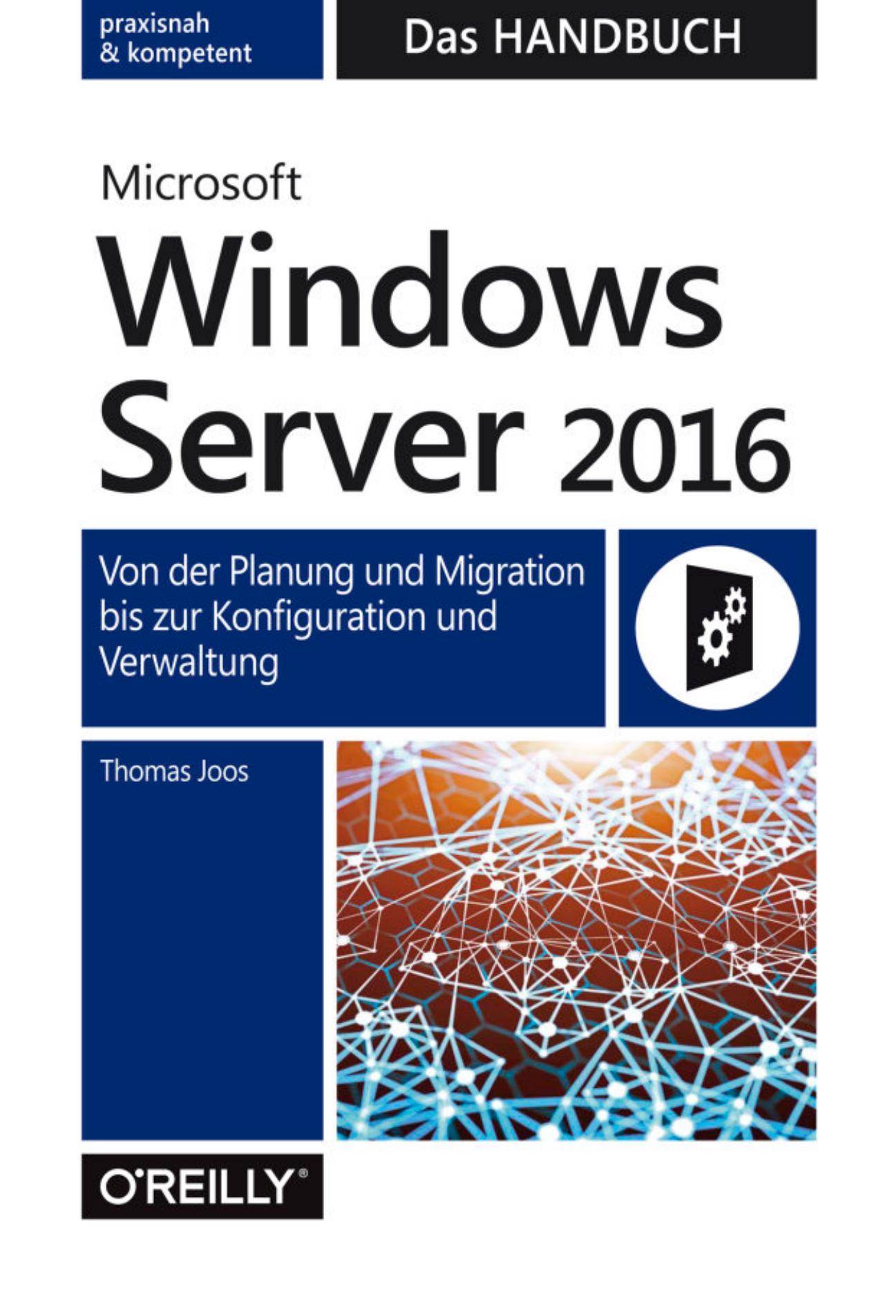 Joos, Thomas - Microsoft Windows Server 2016