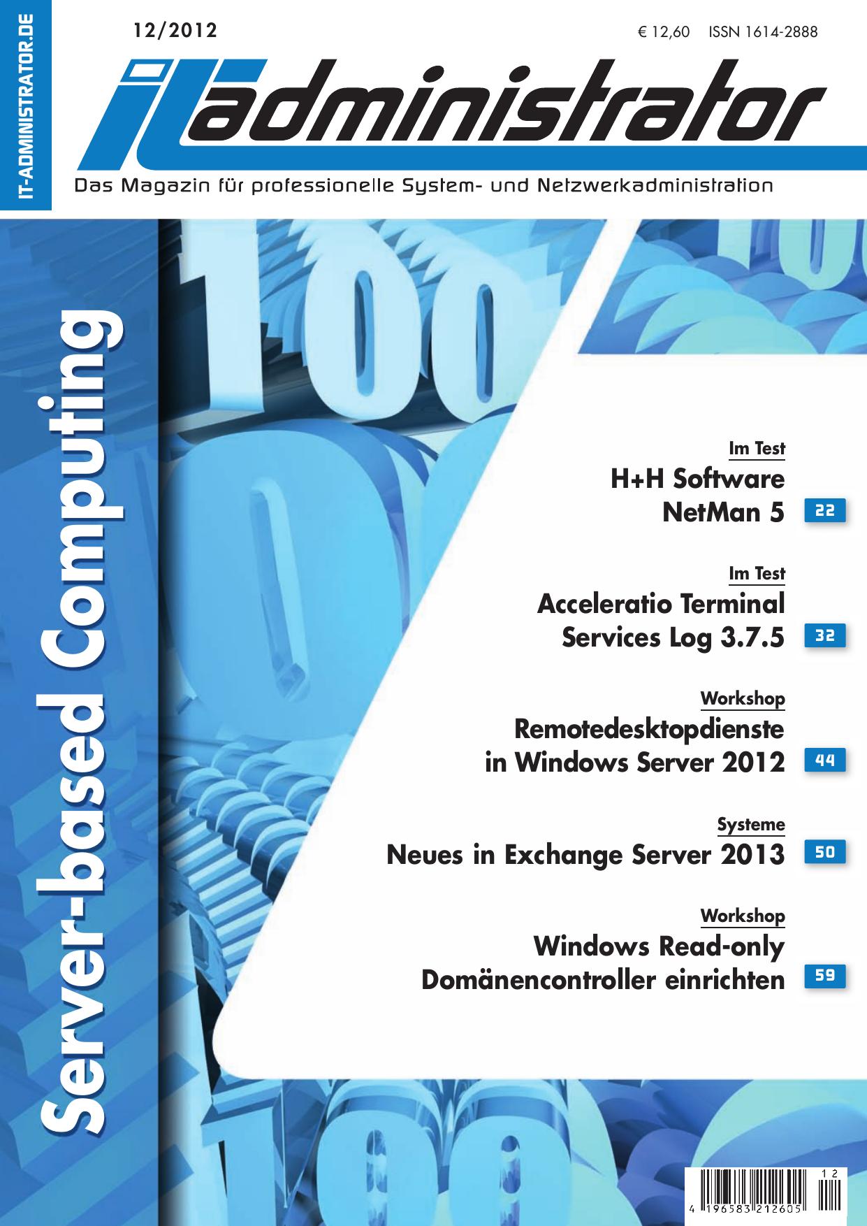 IT-Administrator Dezember 2012