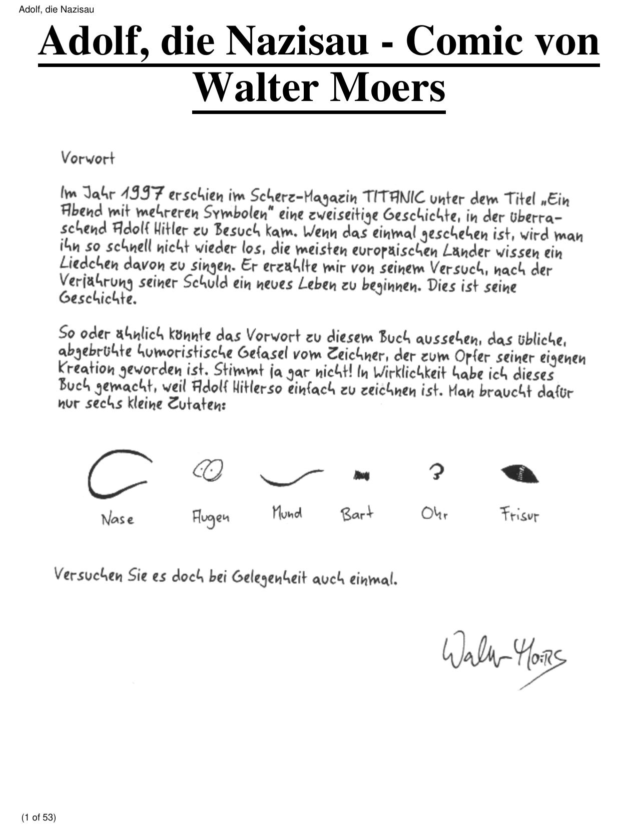 Adolf, die Nazisau