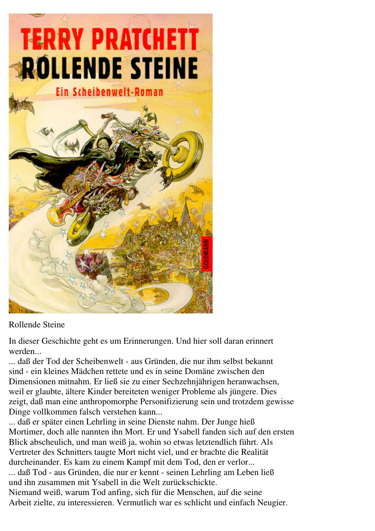 Rollende Steine