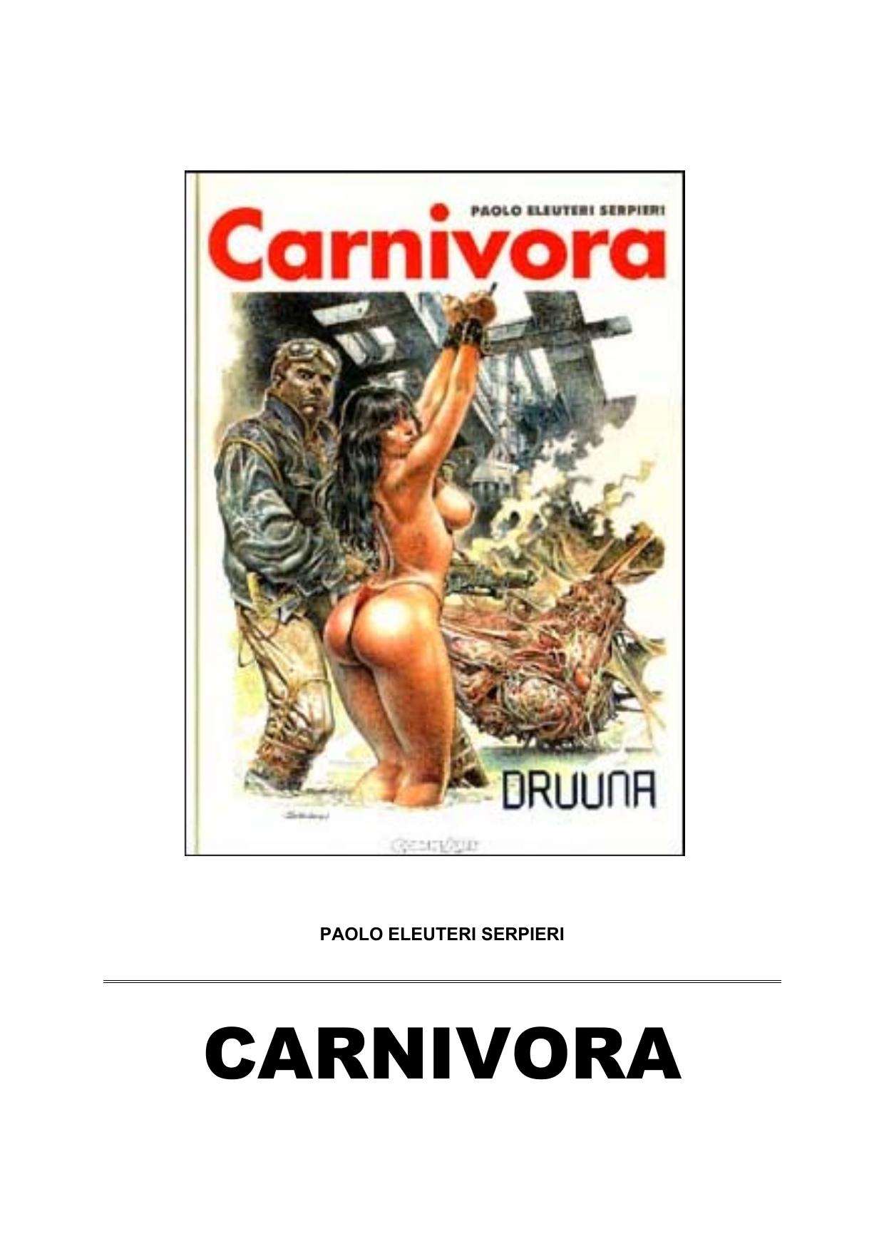 Erotic Comic - Druuna - Carnivora