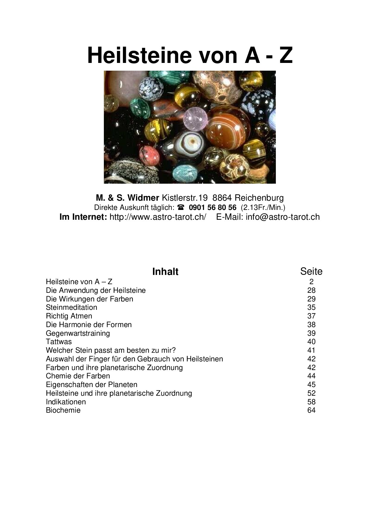 Microsoft Word - heilsteineAA–