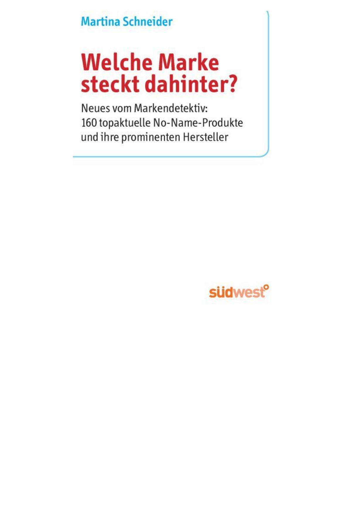 Welche Marke steckt dahinter