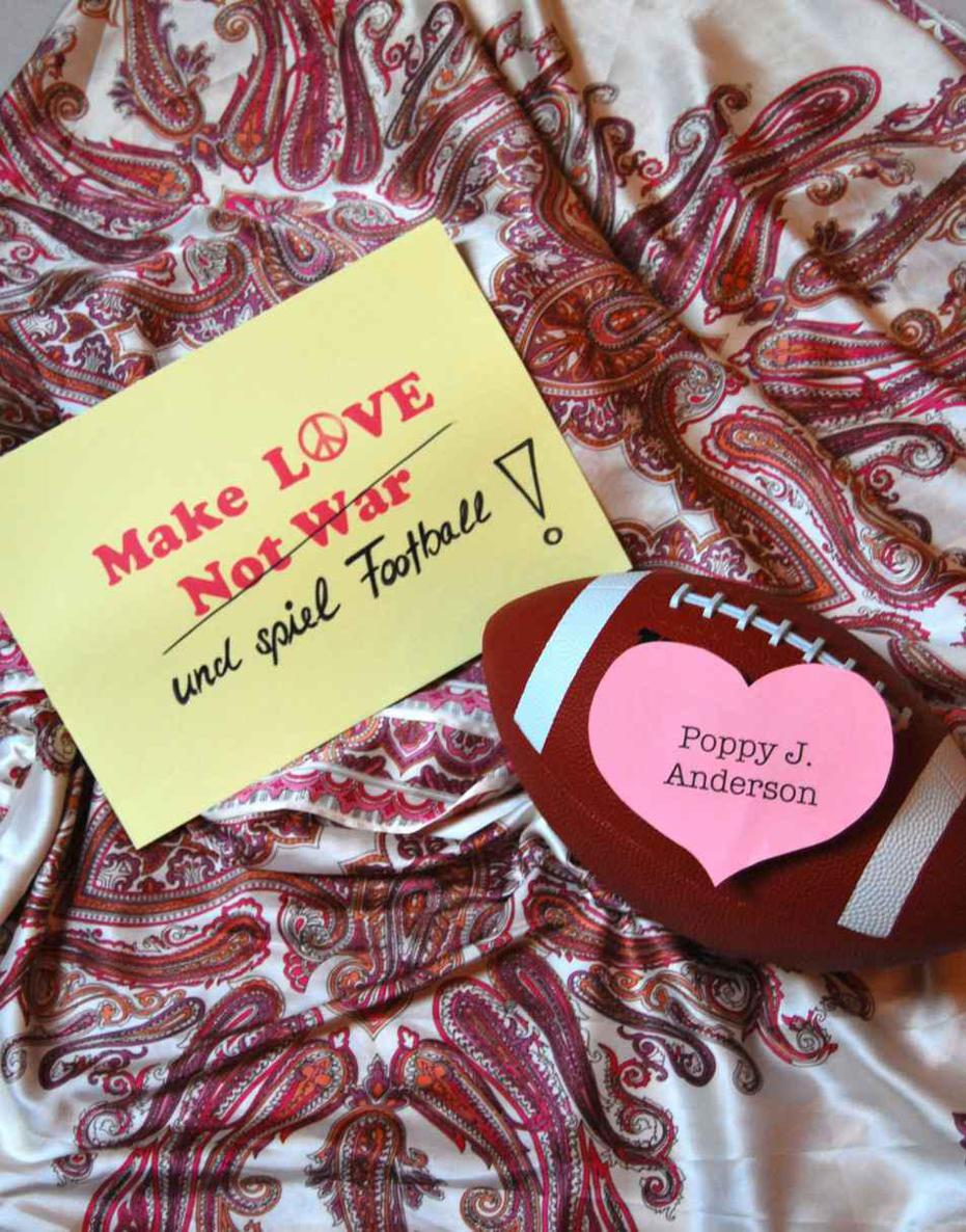 Make Love und spiel Football (German Edition)