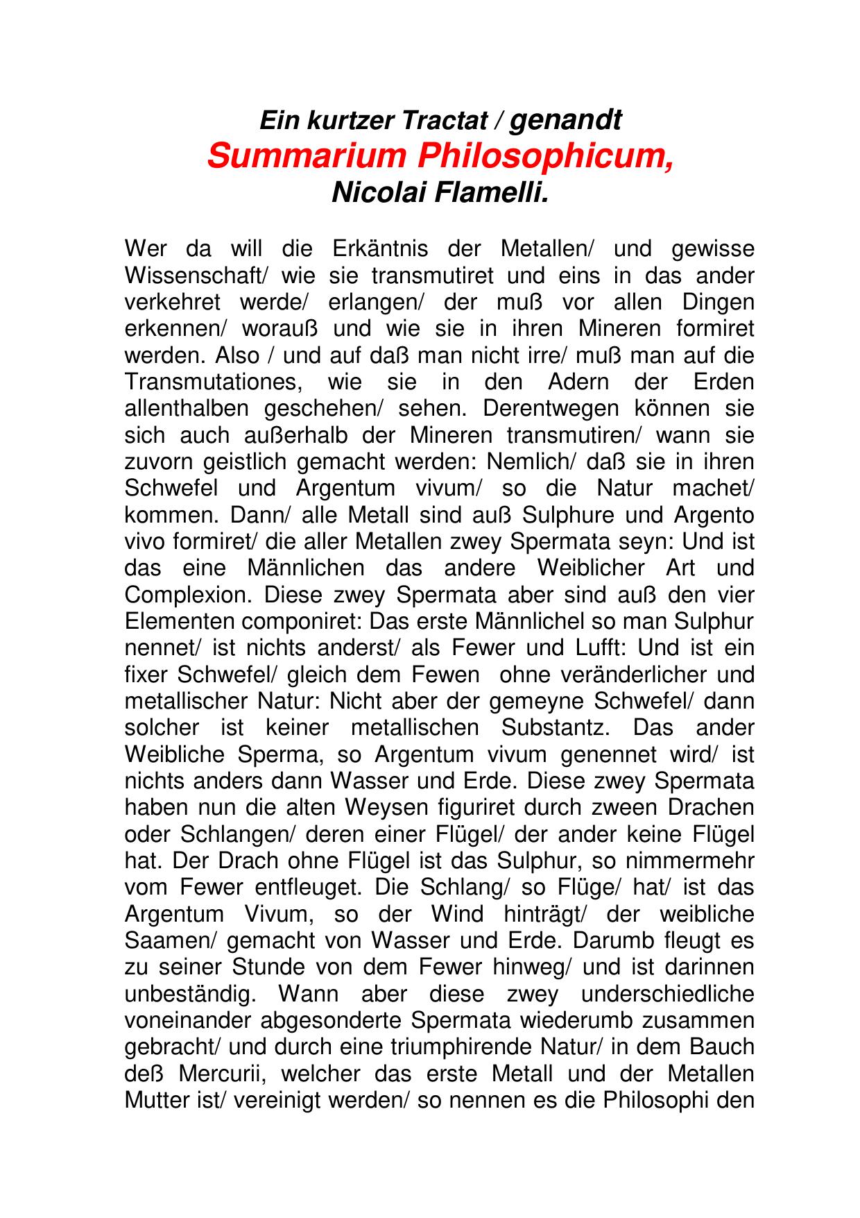 Summarium Philosophicum