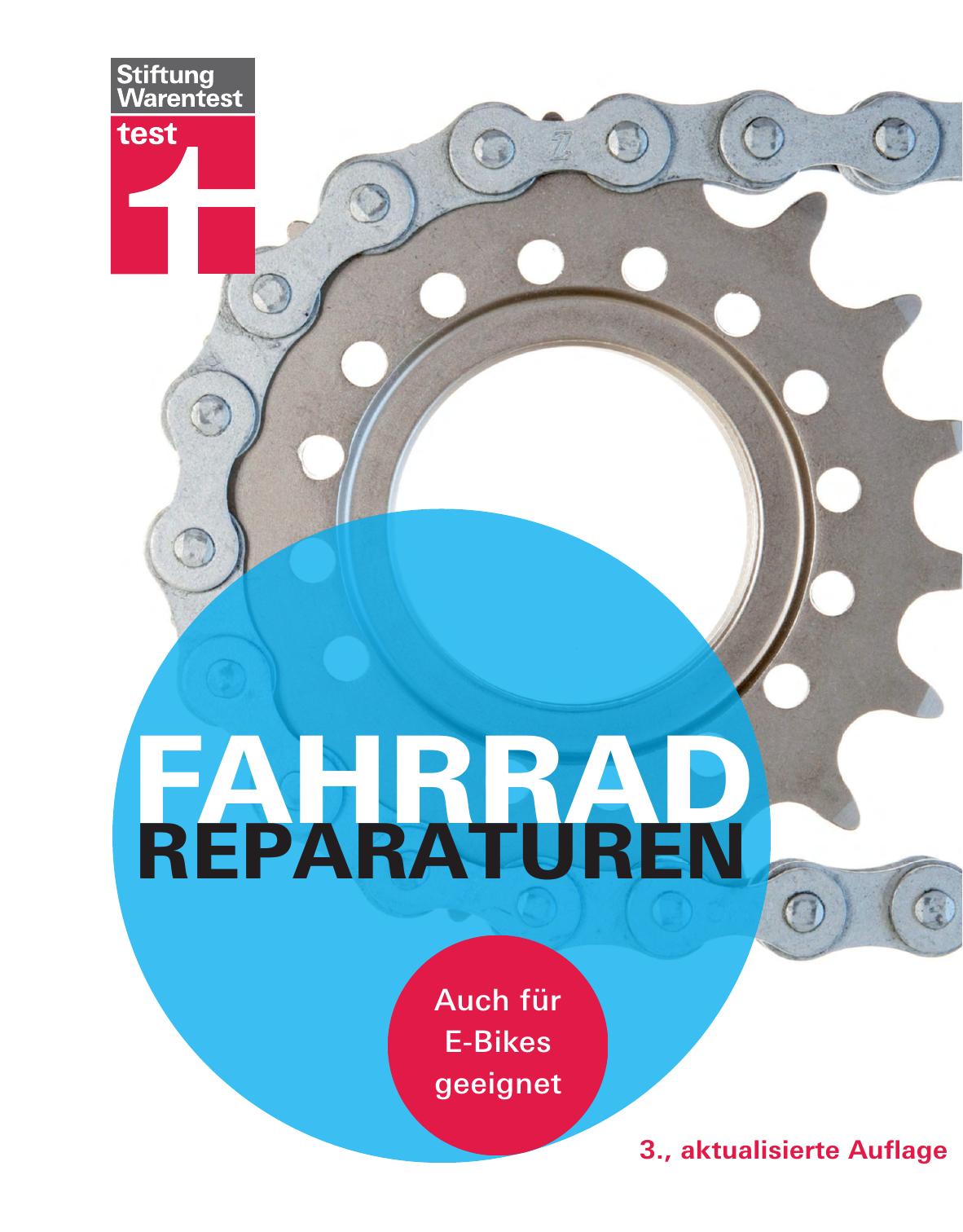 Stiftung Warentest - Fahrradreparaturen