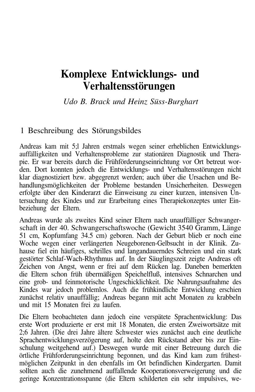 F. Petermann (Hrsg.): Fallbuch der Klinischen Kinderpsychologie
