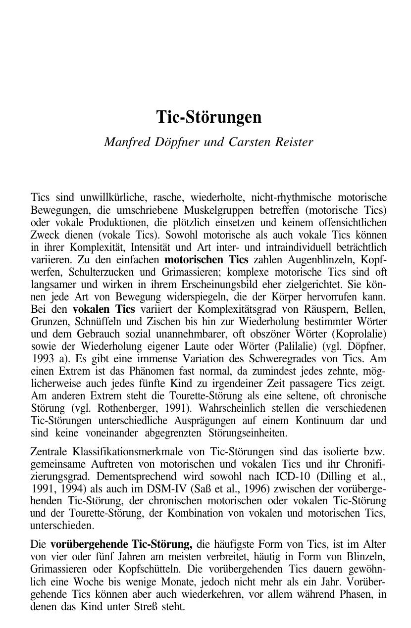 F. Petermann (Hrsg.): Fallbuch der Klinischen Kinderpsychologie