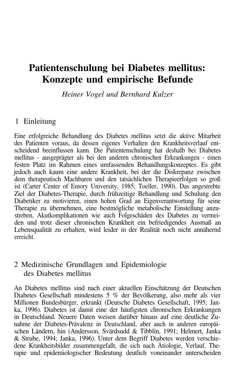 F. Petermann (Hrsg.): Patientenschulung und Patientenberatung