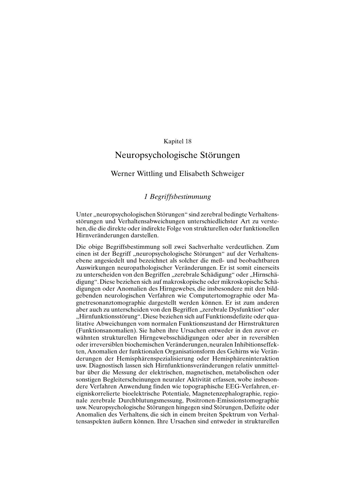 H. Reinecker (Hrsg.): Lehrbuch der Klinischen Psychologie