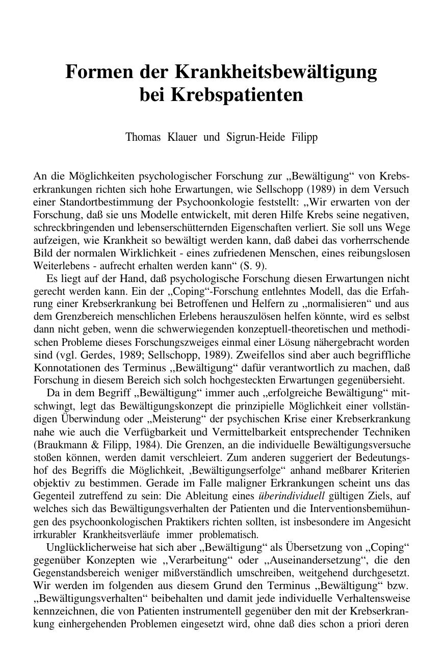 Ralf Schwarzer (Hrsg.): Gesundheitspsychologie