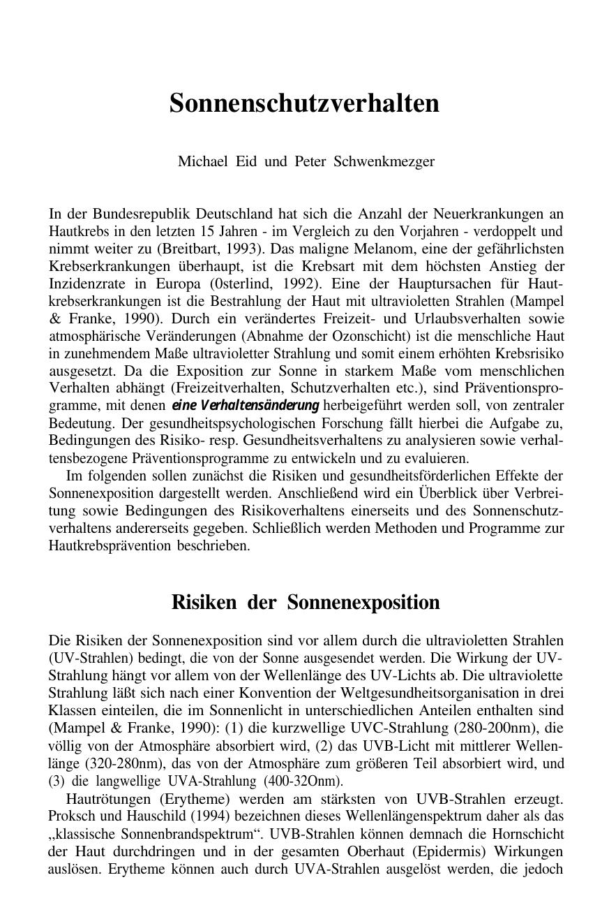 Ralf Schwarzer (Hrsg.): Gesundheitspsychologie