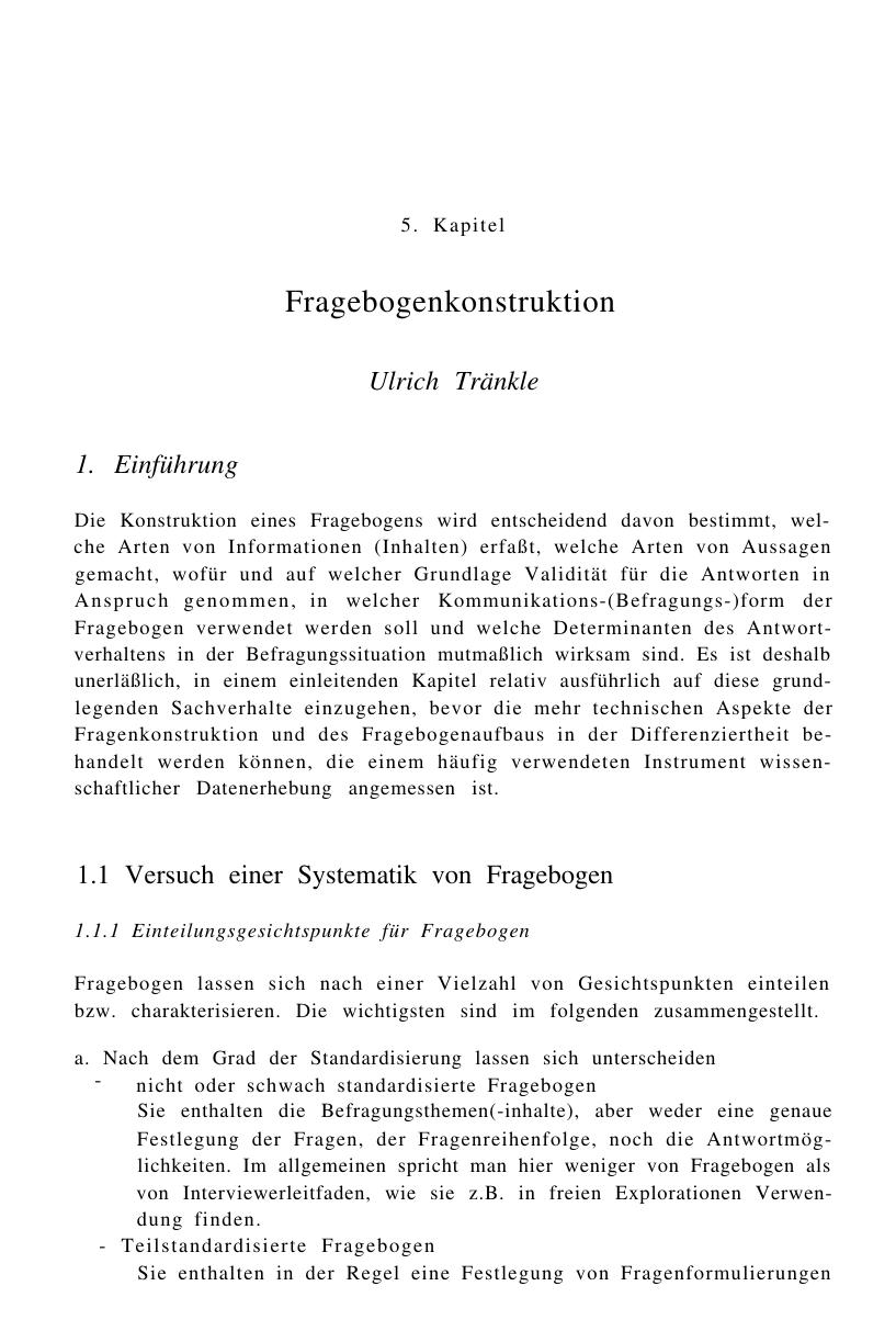 Enzyklopädie der Psychologie. Themenbereich B: Methodologie und Methoden. Serie I: Forschungsmethoden der Psychologie. Band 2: Datenerhebung