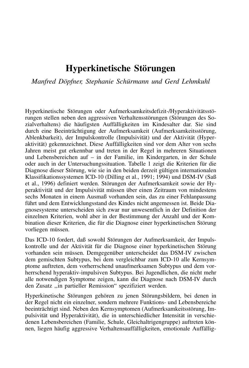 F. Petermann (Hrsg.): Fallbuch der Klinischen Kinderpsychologie und -psychotherapie