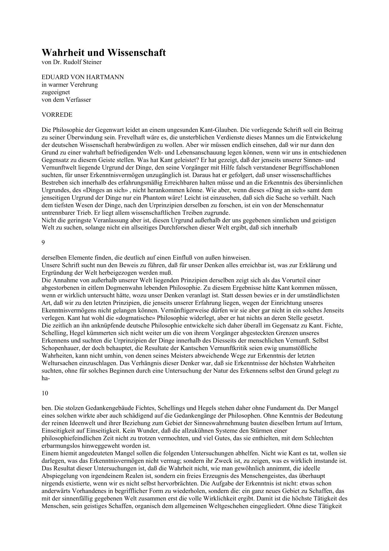 Microsoft Word - Warheit+und+Wissenschaft+-+R.+Steiner.doc