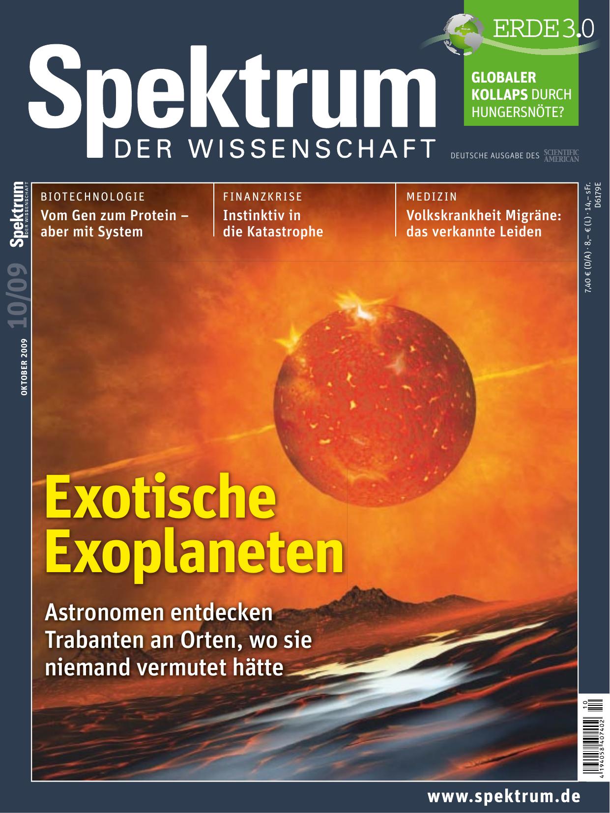 Spektrum der Wissenschaft Oktober 2009