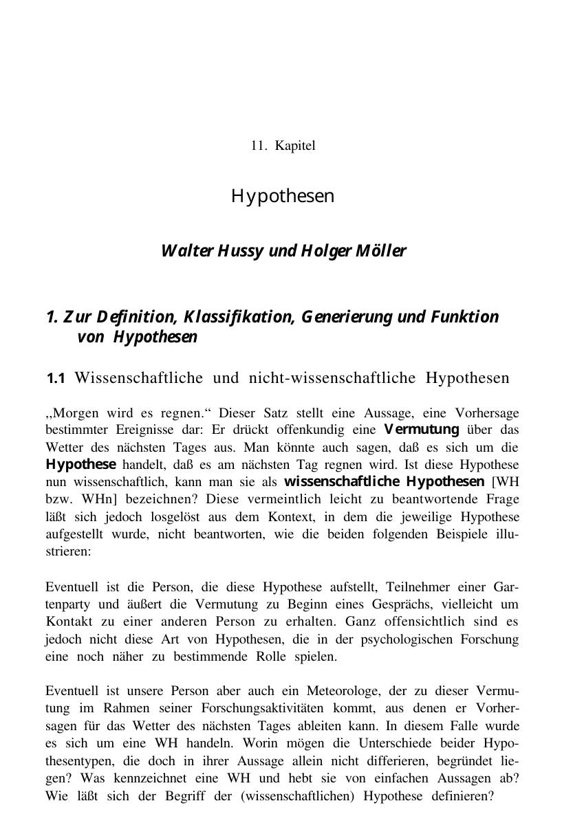 Enzyklopädie der Psychologie. Themenbereich B: Methodologie und Methoden. Serie I: Forschungsmethoden der Psychologie. Bd. 1: Methodologische Grundlagen der Psychologie