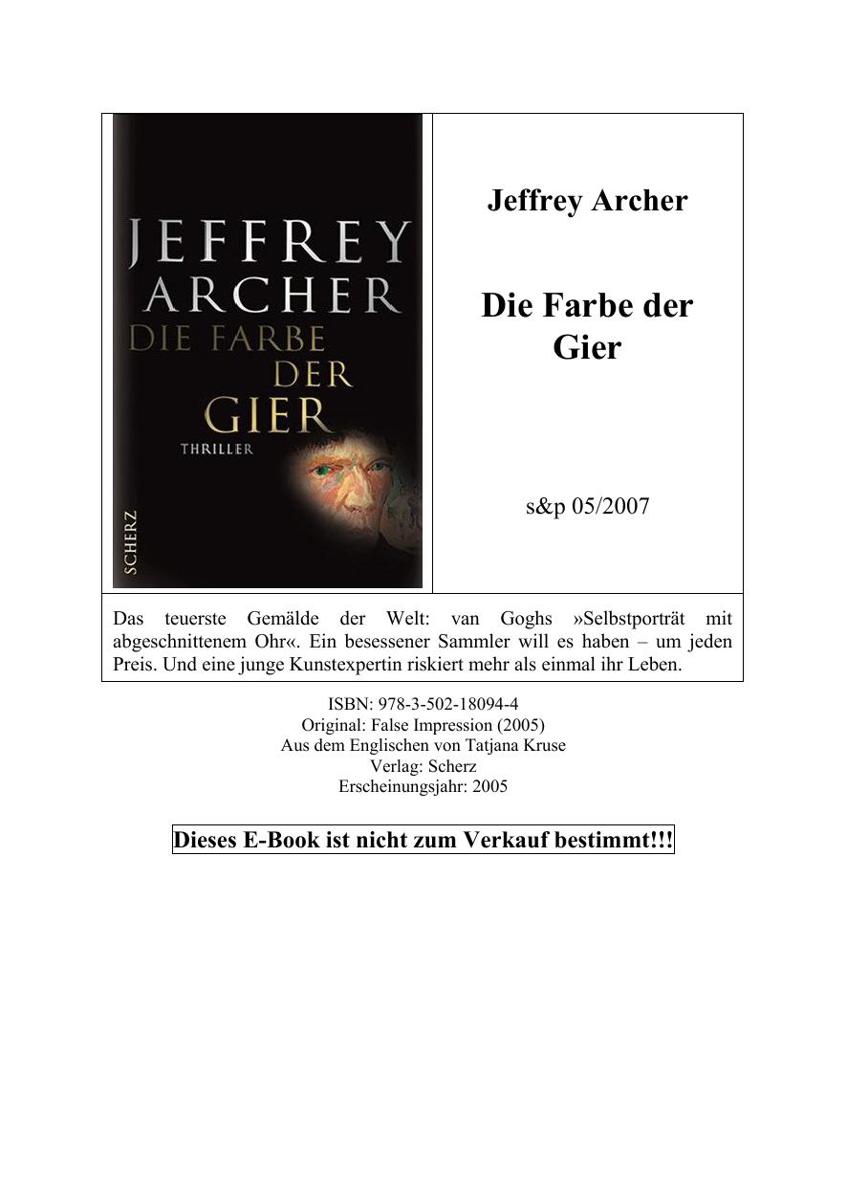 Die Farbe der Gier