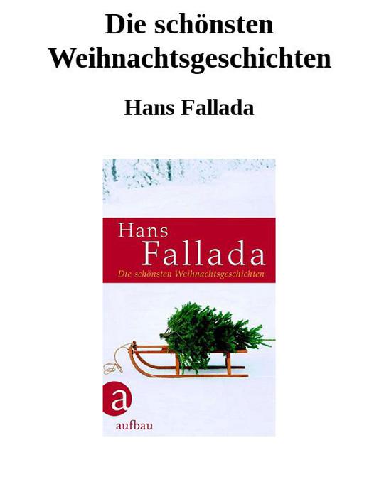 Die schoensten Weihnachtsgeschichten
