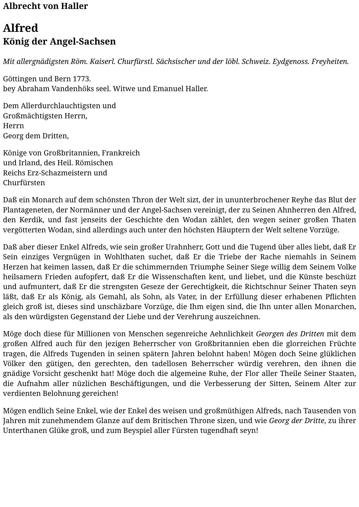 Alfred - König der Angel-Sachsen