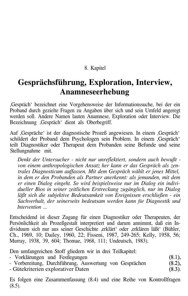 H.J. Fisseni: Lehrbuch der psychologischen Diagnostik