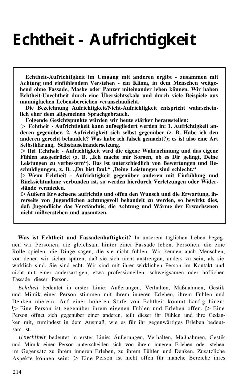 R. und A.-M. Tausch:Erziehungspsychologie