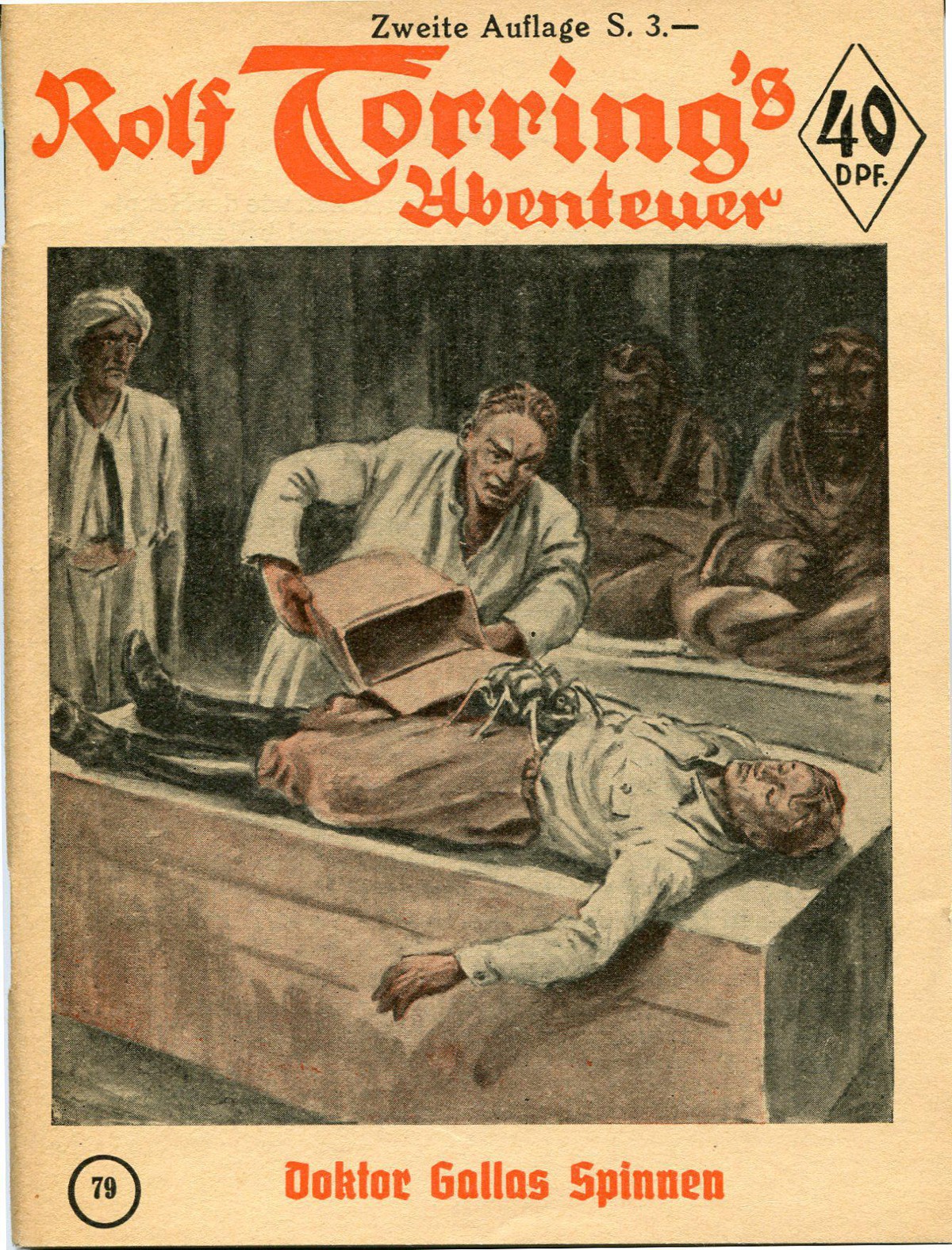 Rolf Torring 079 - Doktor Gallas Spinnen