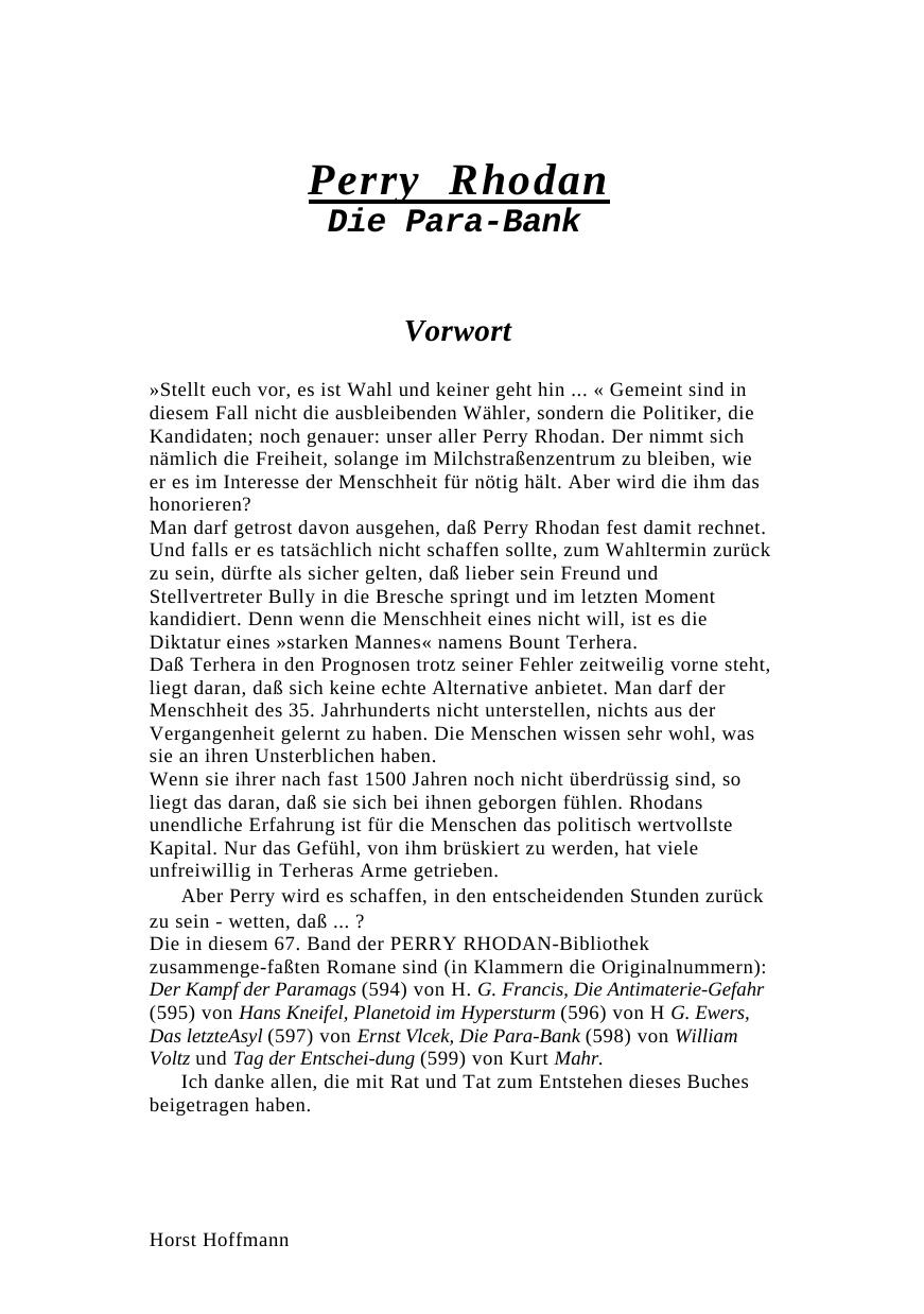 Horst Hoffmann