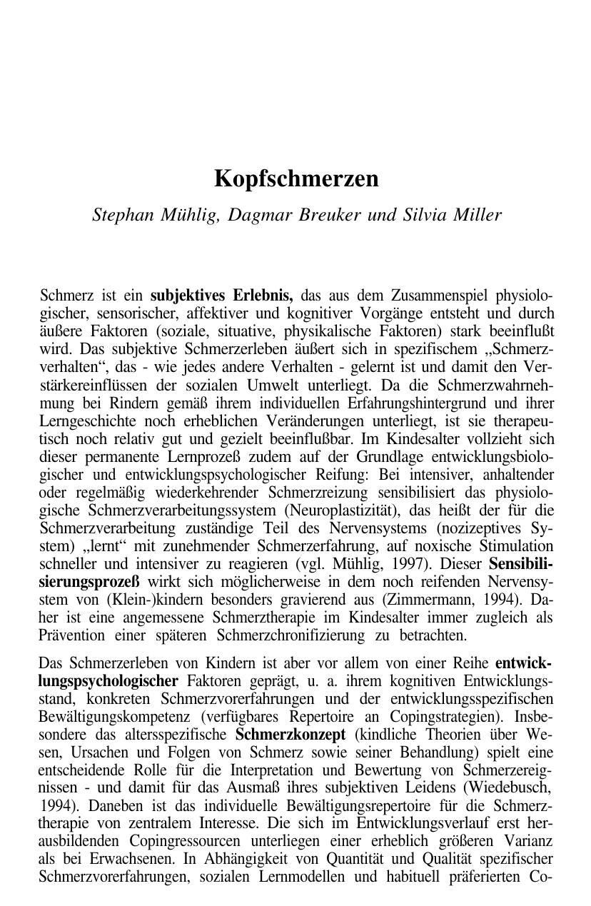 F. Petermann (Hrsg.): Fallbuch der Klinischen Kinderpsychologie
