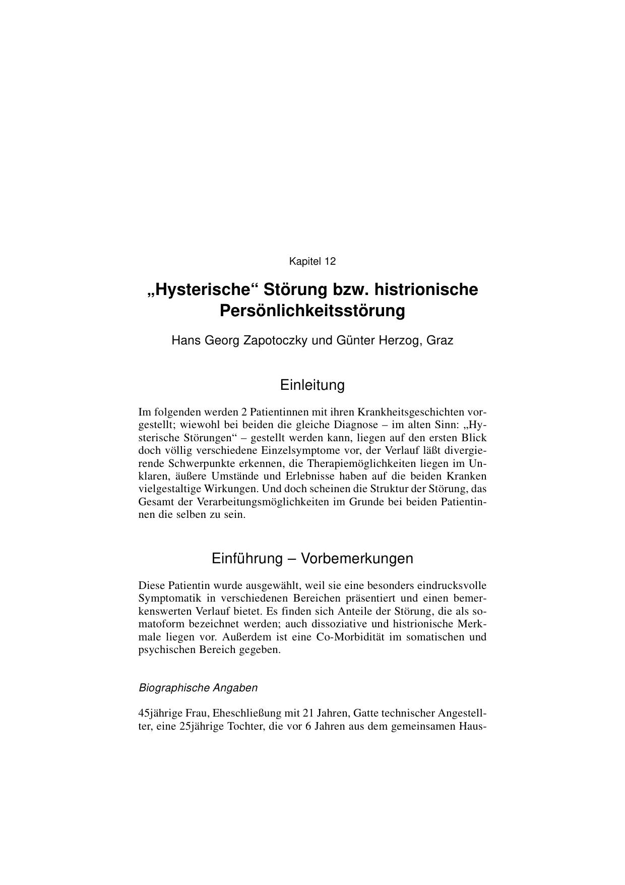 H. Reinecker (Hrsg.): Fallbuch der Klinischen Psychologie