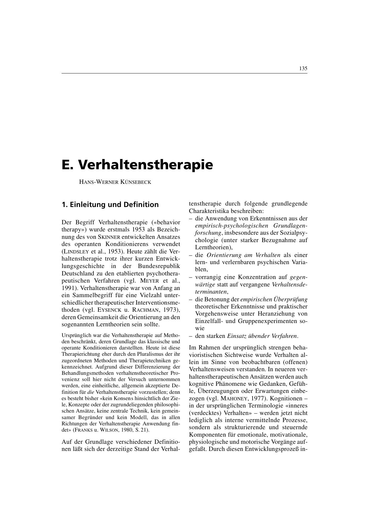 A.-E. Meyer, H. Freyberger, M. v. Kerekjarto, R. Liedtke & H. Speidel (Hrsg.): Jores Praktische Psychosomatik