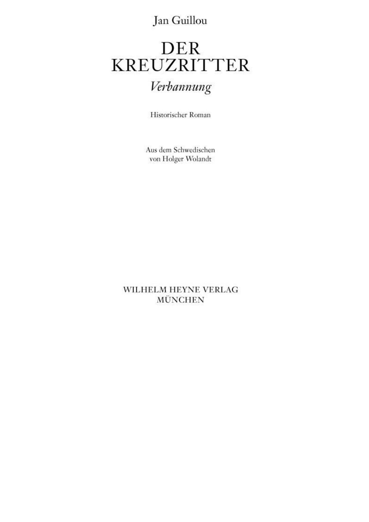 Der Kreuzritter - Verbannung - Tempelriddaren