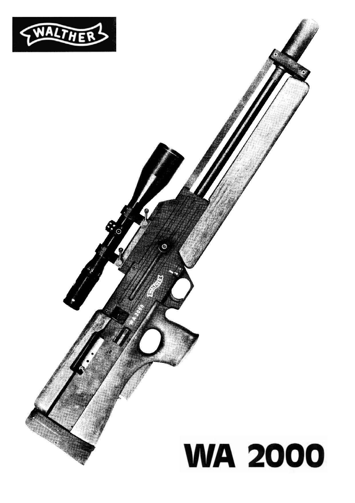 Walther WA2000 Übersicht\