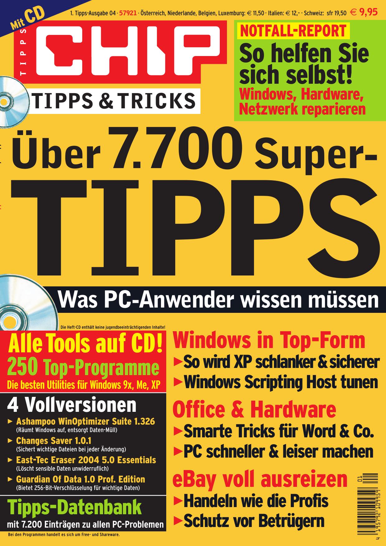 CHIP "Über 7.700 Super-Tipps" 1/2004