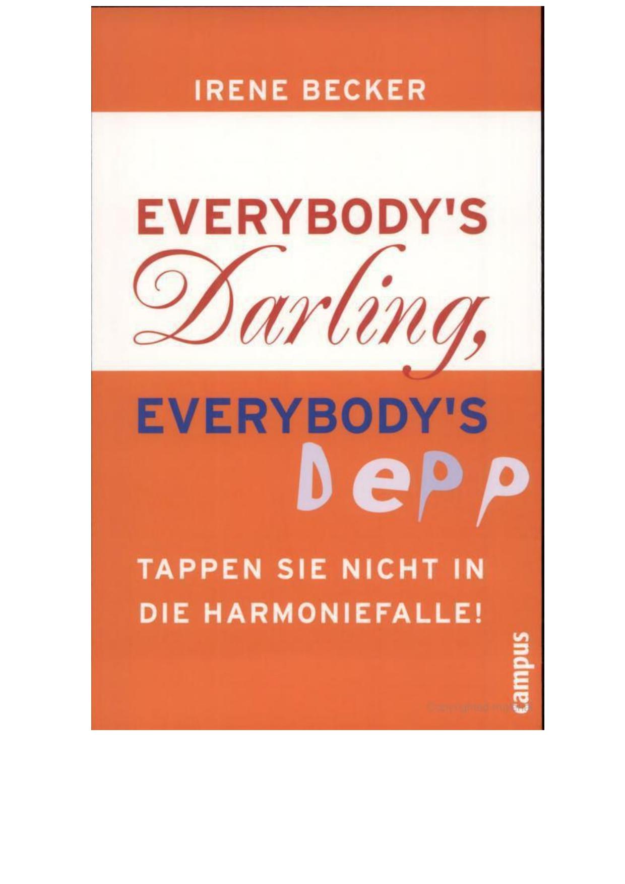 Everybodys Darling, Everybodys Depp